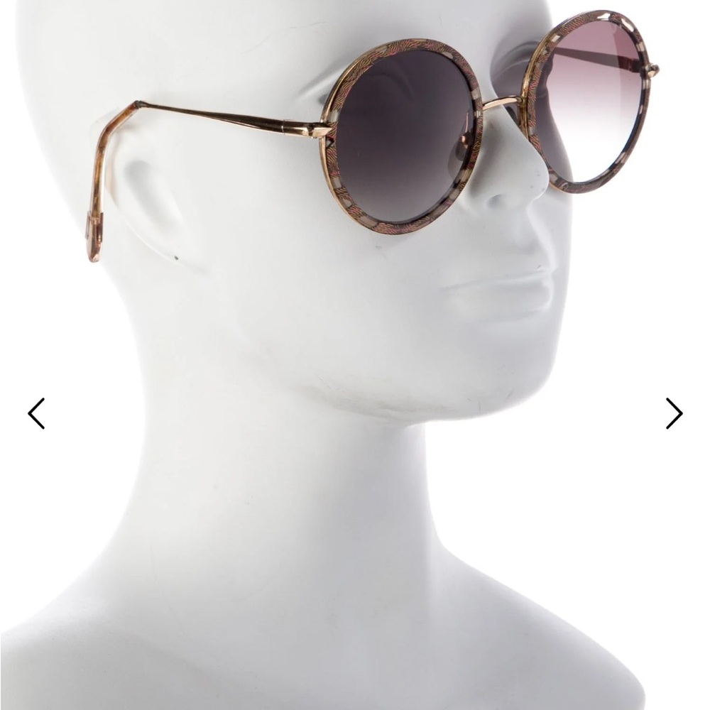 Krewe Round Tortoise Shell Sunglasses